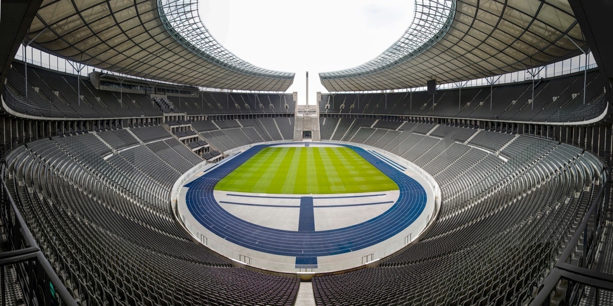 EM Stadion in Berlin & EM 2024 Spielplan Berliner Olympiastadion