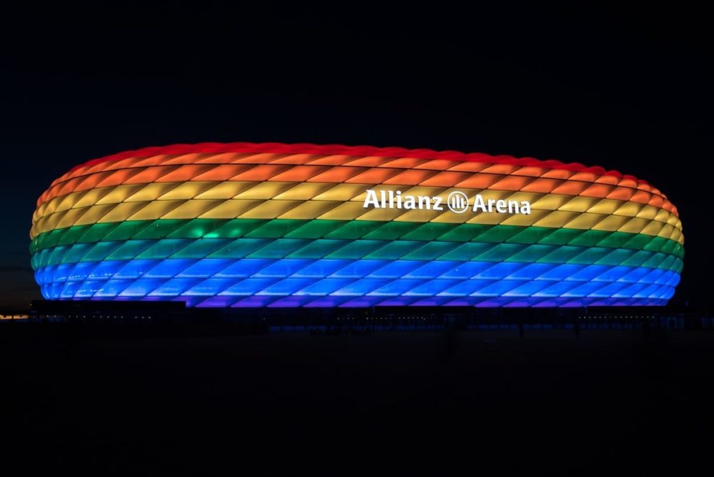 Die Allianz Arena wird während der EM 2024 "Munich Arena" heißen.(Copyright depositphotos.com)