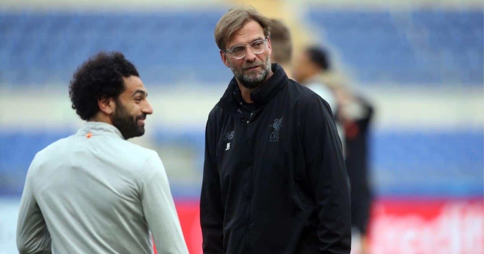 Jürgen Klopp verlässt den FC Liverpool - hier mit Starspieler Moh Salah aus Ägypten (Foto Depositphotos.com)