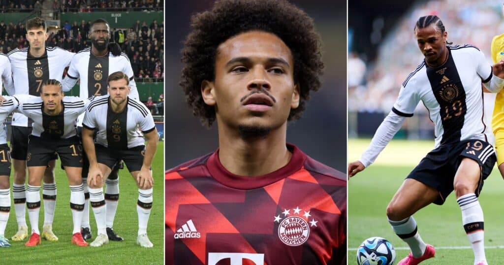 Leroy Sane vom FC Bayern München fehlt der Nationalmannschaft bei den nächsten 3 Spielen (Foto AFP/Depositphotos.com)