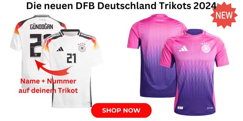 Die neuen DFB Rückennummern 2024 der deutschen Nationalspieler