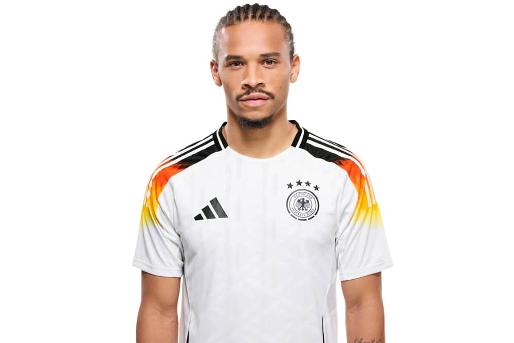 Leroy Sane im neuen DFB Trikot 2024 - Foto: Thomas Boecker/DFB