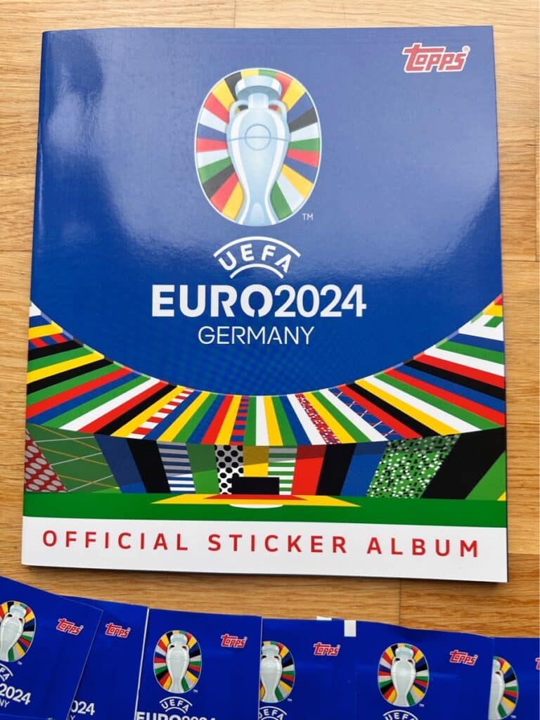 Topps EM 2024 Sticker statt Panini Sammelbilder zur EM 2024
