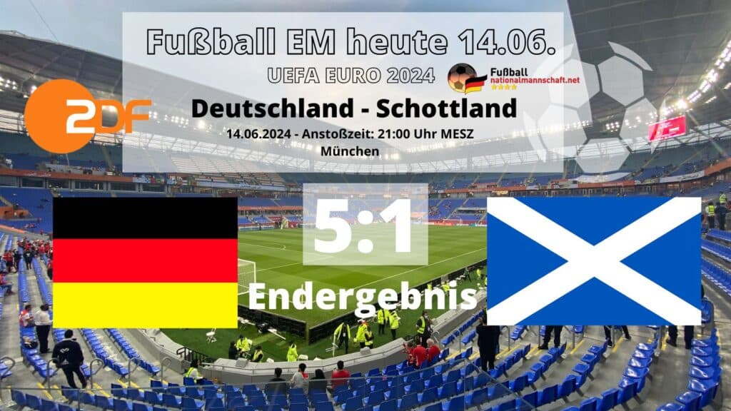 5:1 gewinnt Deutschland